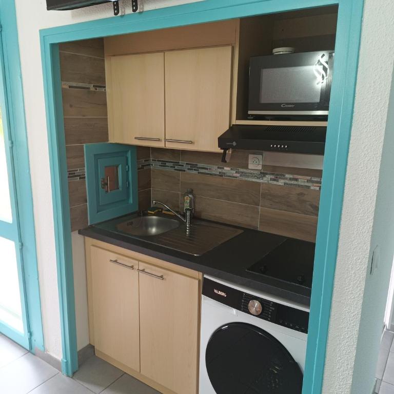 Maisonnette Bleu Piscine - Appartement 1 Chambre - 6