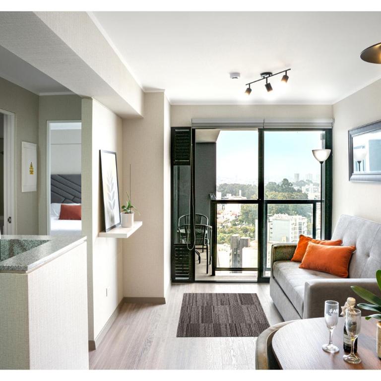 Fantastic New Apartment with Rooftop Pool and Gym in San Isidro - Apartamento de 1 dormitorio con balcón - 3