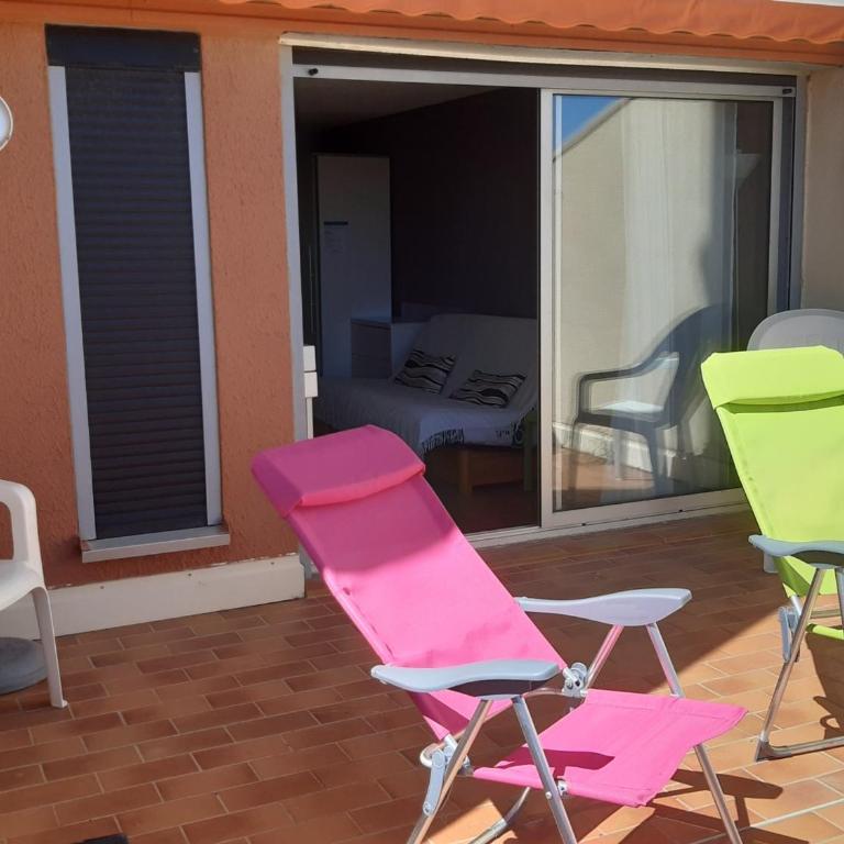 Studio Cabine 4 Pers. Face Mer avec Parking - Port Leucate - FR-1-798-32 - Studio - 14