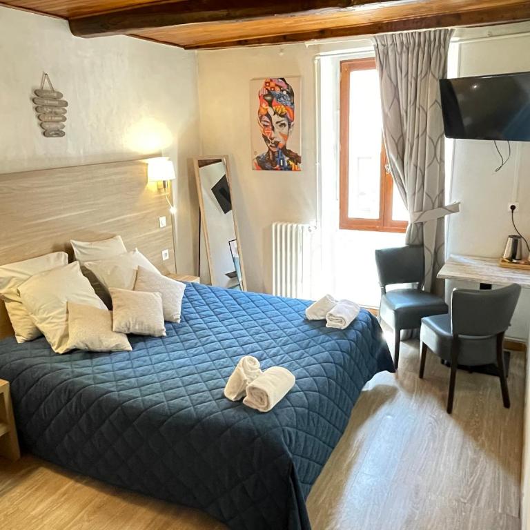 Hôtel Du Cheval Blanc Barcelonnette - Habitación Doble Estándar - 5