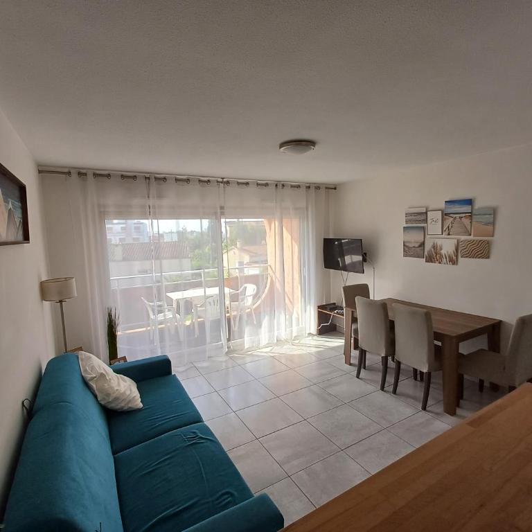 Studio 4 places Residence avec piscine et tennis - Appartement 1 Chambre - 2