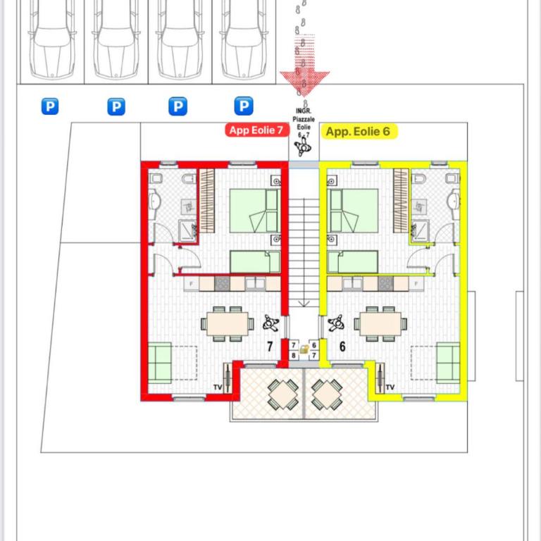 Conero Casa - Marcelli di Numana in Piazzale Eolie 7 con Parcheggio Esclusivo - Appartamento con 1 Camera da Letto - 15