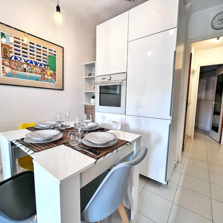Rez de jardin privatif à 150m de la mer - Appartement 1 Chambre - 15