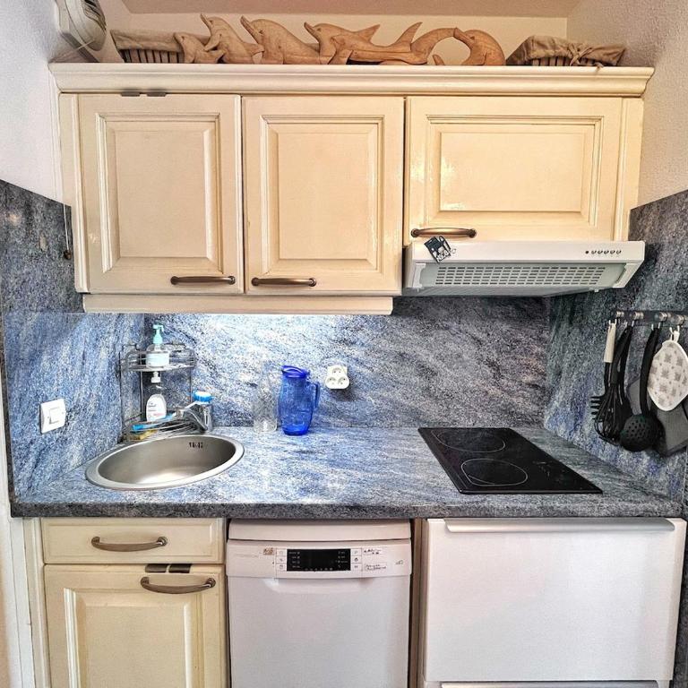 Rez de jardin privatif à 150m de la mer - Appartement 1 Chambre - 24