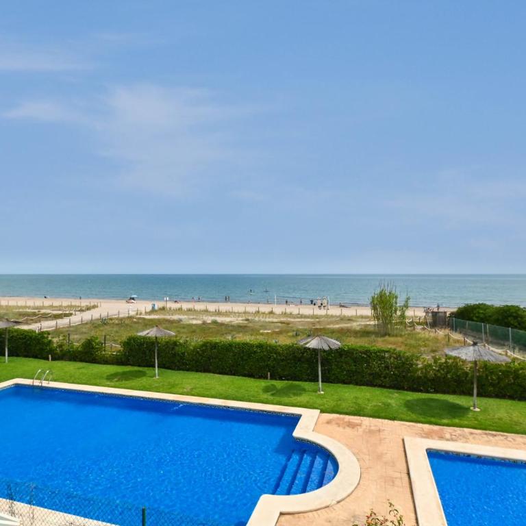 Bonita Stay B Beach 1ªlínea, fibra, A/A, BBQ, pool - Chalet - 5