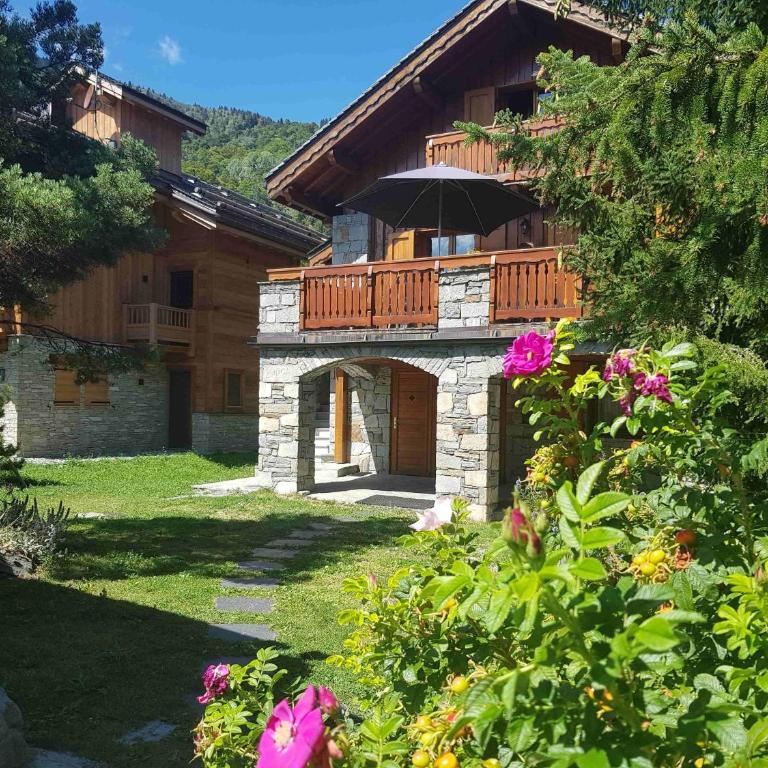 Méribel - 200 m des pistes de ski - Appartement dans chalet - parking privé - Appartement 3 Chambres - 24