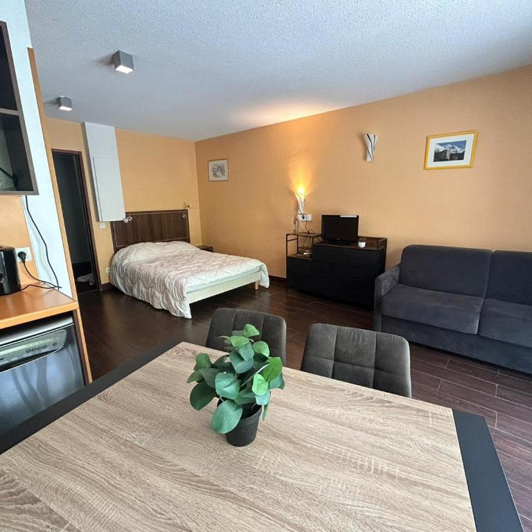 Studio à Jausiers - Terrasse & Animaux admis - Studio - 6