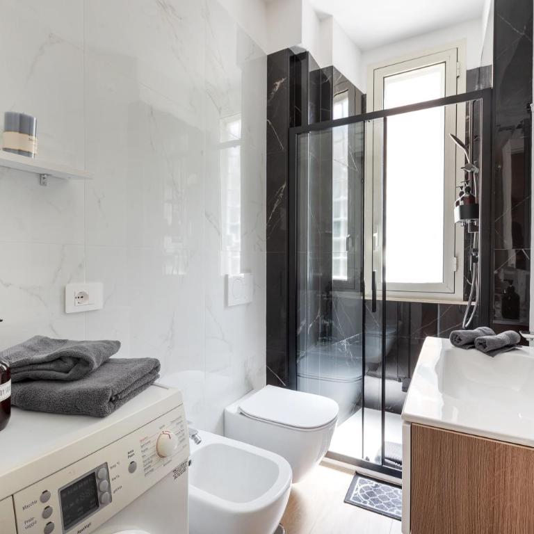 Alma Luxury Apartment Elegant 1BR quartiere africano Self Check in Metro B - Apartment mit 1 Schlafzimmer - 16