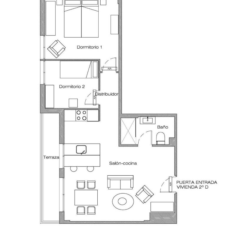 CAN.AYA APARTMENT - Apartamento de 2 dormitorios - 26