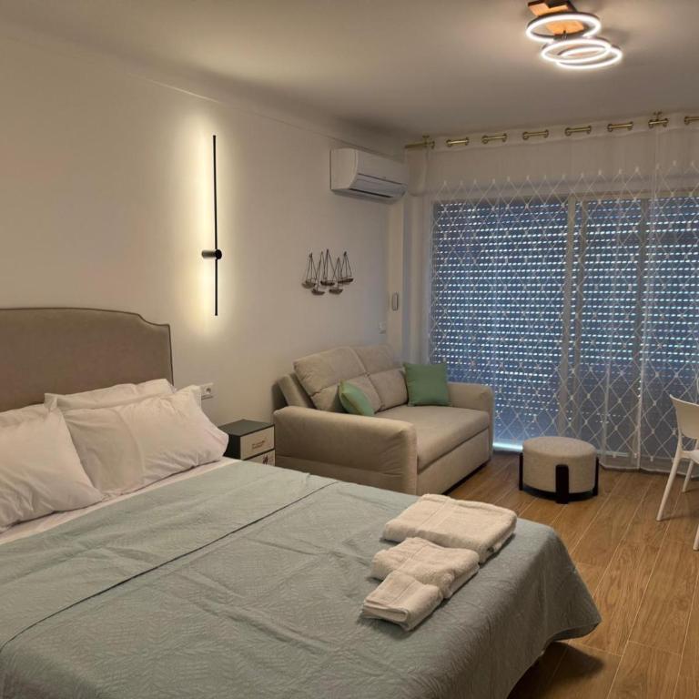 Casa Sud Menton Superbe front mer, appartement rénové, parking & climatisation - Studio mit Meerblick - 62