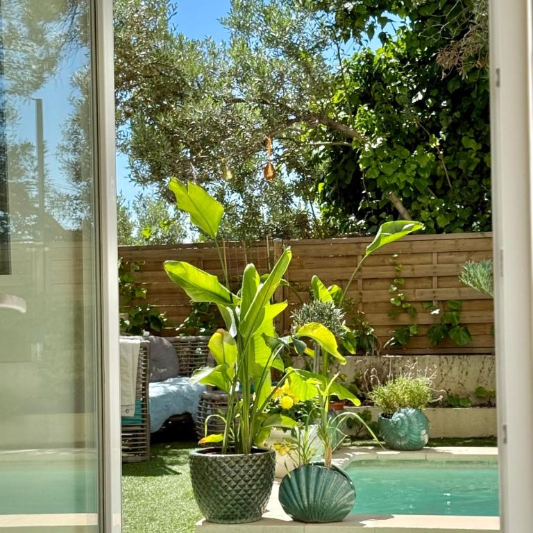 Monaco 2bdr luxury apartment, private garden&pool - Appartement 2 Chambres - Vue sur Mer - 64