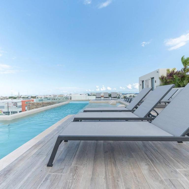 Condo Verde Oasis - Central 2 bedroom with pool, gym, private terrace - At Veranto Condos - Two-Bedroom Apartment - 22