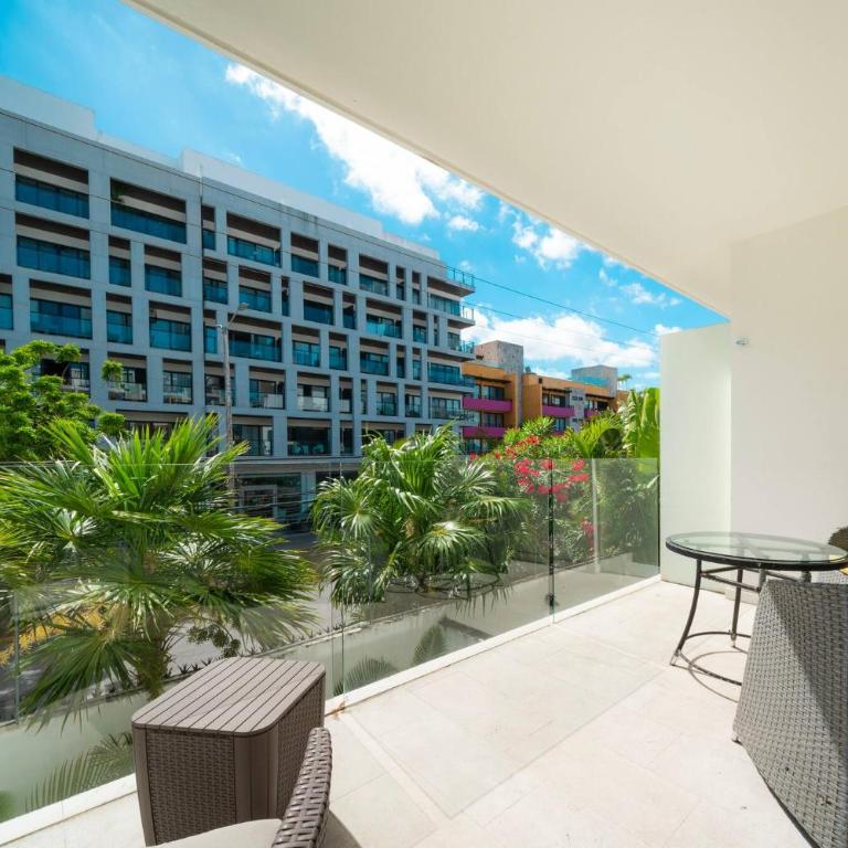 Condo Yucatan - Modern 1 Bedroom in Central Playa Near 5th - At Calle 38 condos - One-Bedroom Apartment - 14