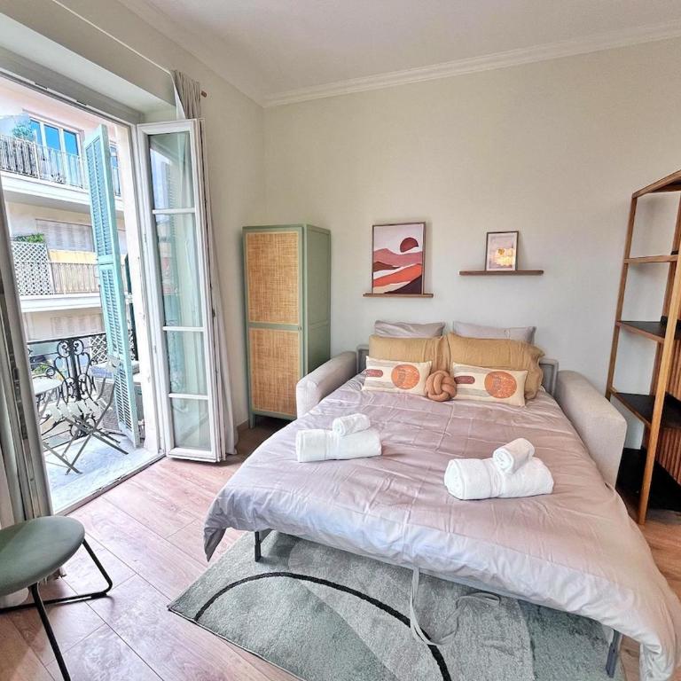 Ref 119 - Slow Riviera T2 - Rue de France - Apartment mit 1 Schlafzimmer - 16