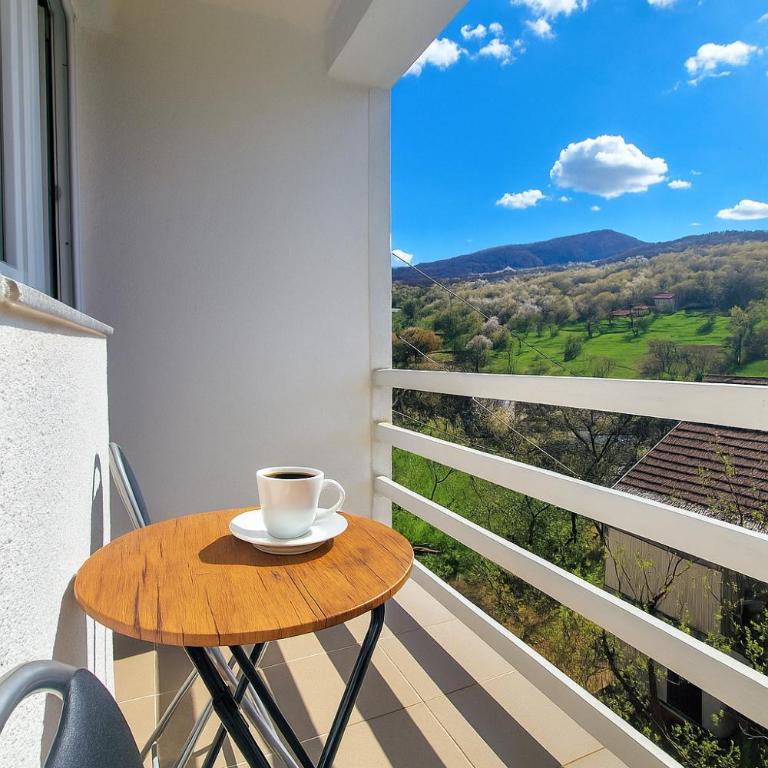 Modern House near Sarajevo with Terrace & Free Parking - Two-Bedroom Apartment with Balcony and Terrace - 19