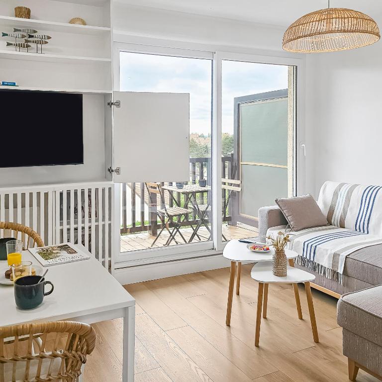 South-facing terrace, direct beach access - Appartement 1 Chambre - 6
