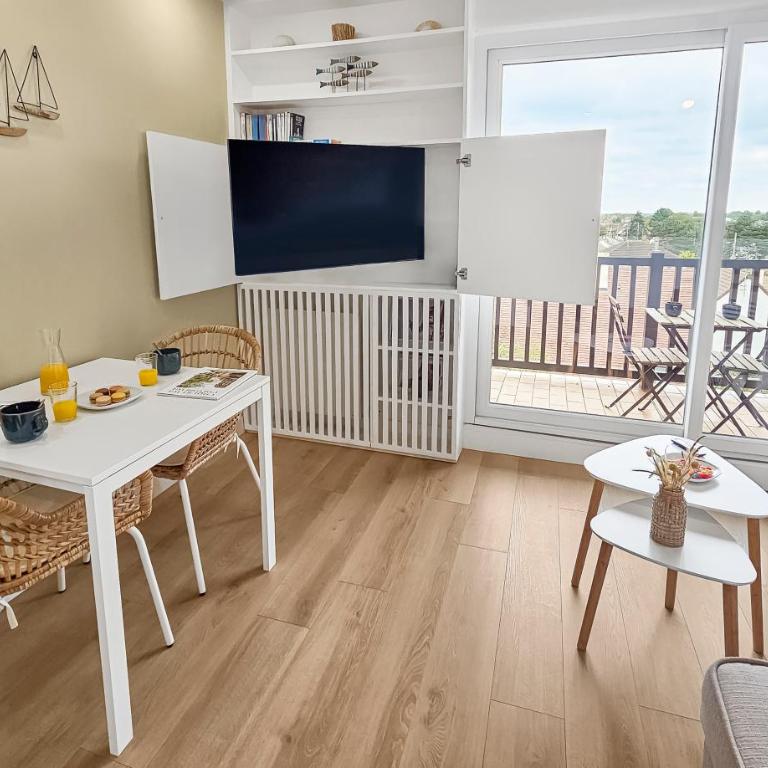 South-facing terrace, direct beach access - Appartement 1 Chambre - 10