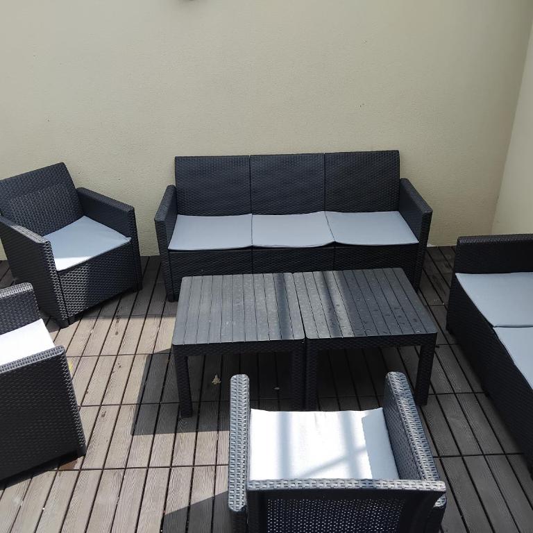 Appartement family terrasse 6-7pers proche Disney et gare - Two-Bedroom Apartment - 15