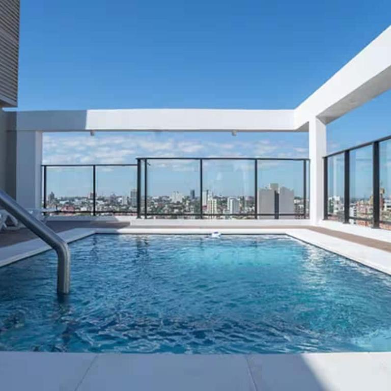 Apartmento con piscina y gimnasio en Asunción - One-Bedroom Apartment - 22
