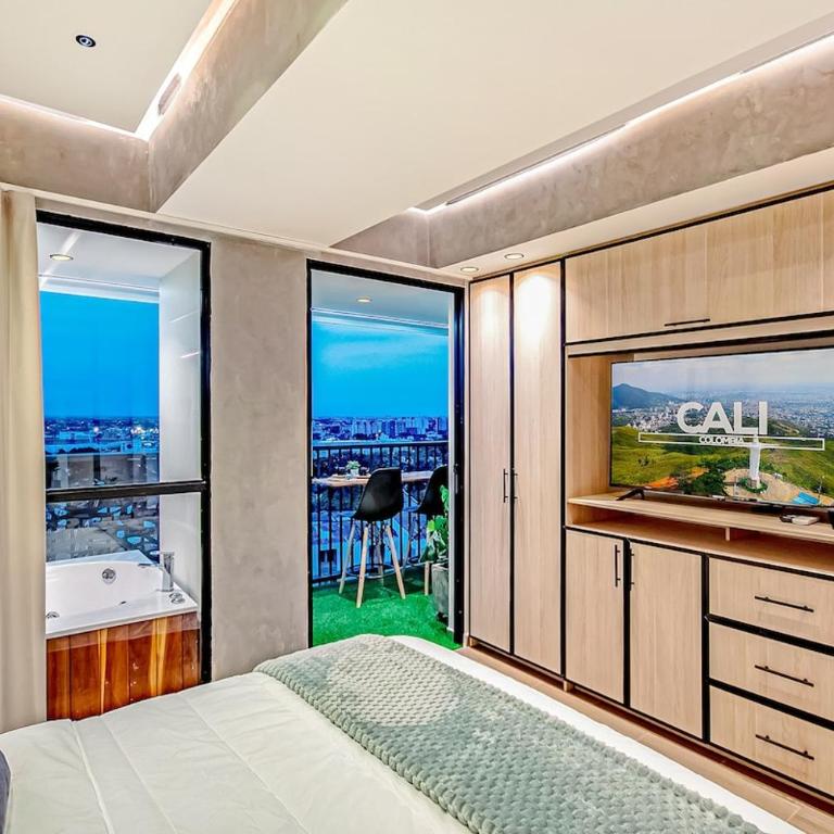 H405 Industrial Luxury Private Jacuzzi Views - Apartamento con vistas a la ciudad - 18
