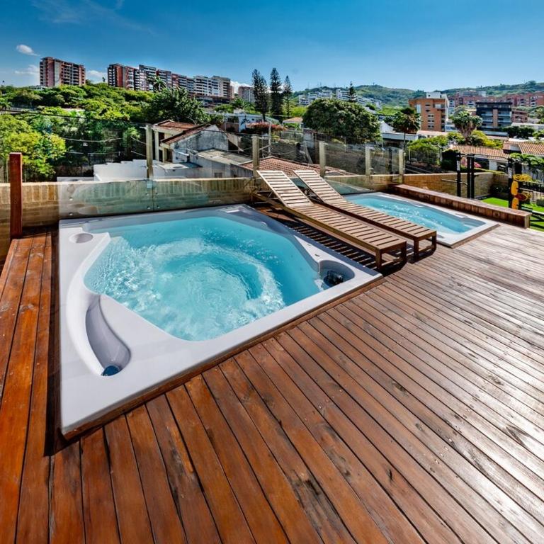 H405 Industrial Luxury Private Jacuzzi Views - Apartamento con vistas a la ciudad - 42