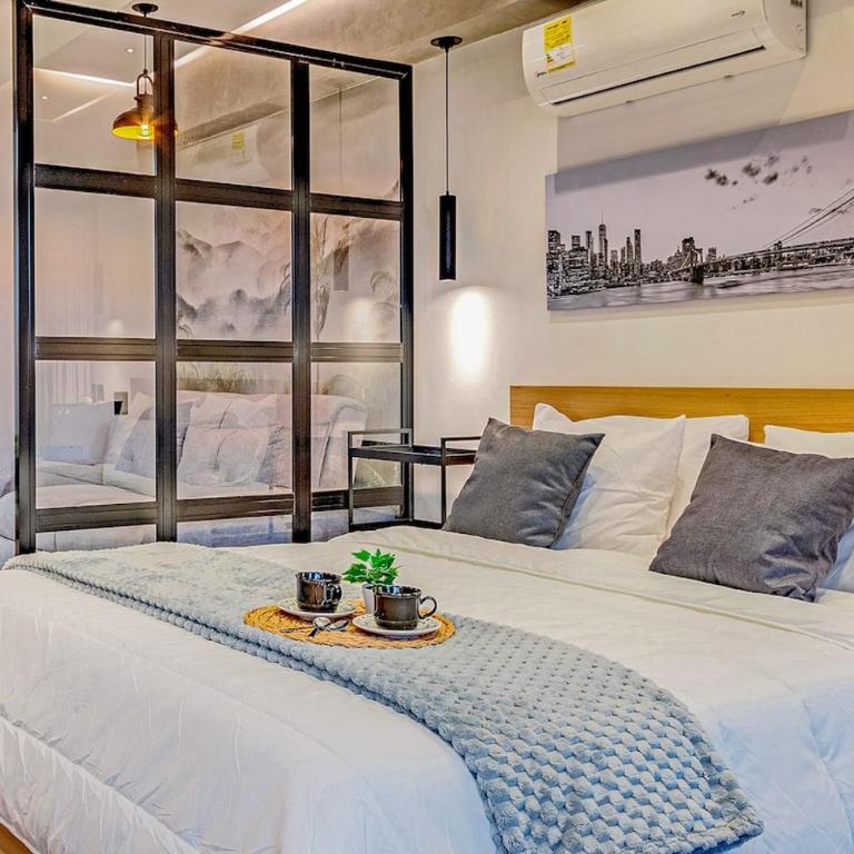 H405 Industrial Luxury Private Jacuzzi Views - Apartamento con vistas a la ciudad - 23