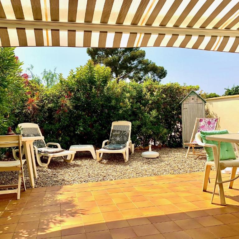 La plage, calme et jardin - One-Bedroom Apartment - 1