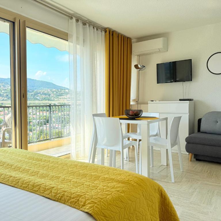 My Resid Appart Cannes Marina Montagne vue - Studio - Vue sur Montagne - 5