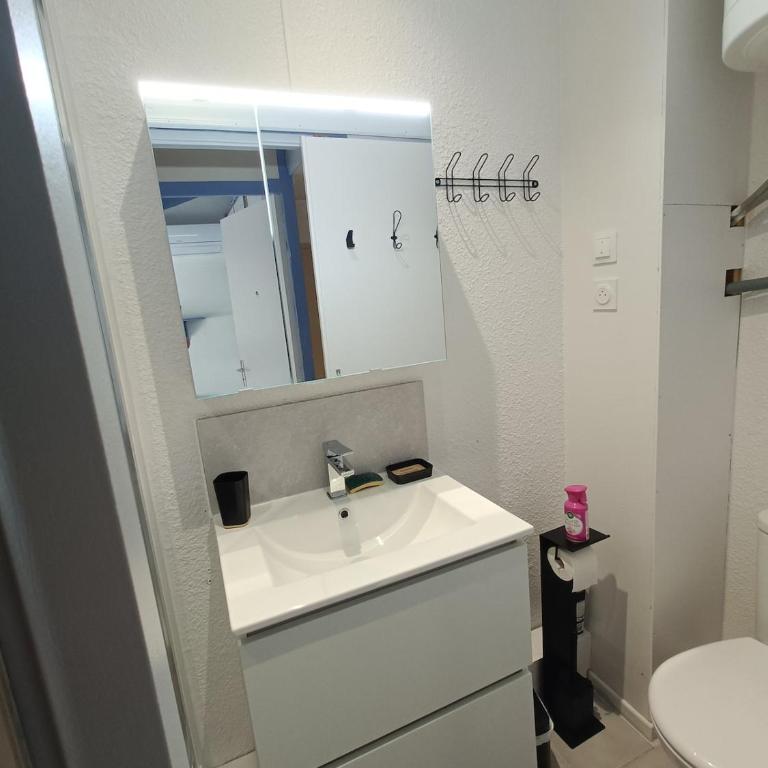 Maison climatisée au bord de l'étang de Thau - résidence avec piscine - Appartement 2 Chambres avec Balcon et Terrasse - 21