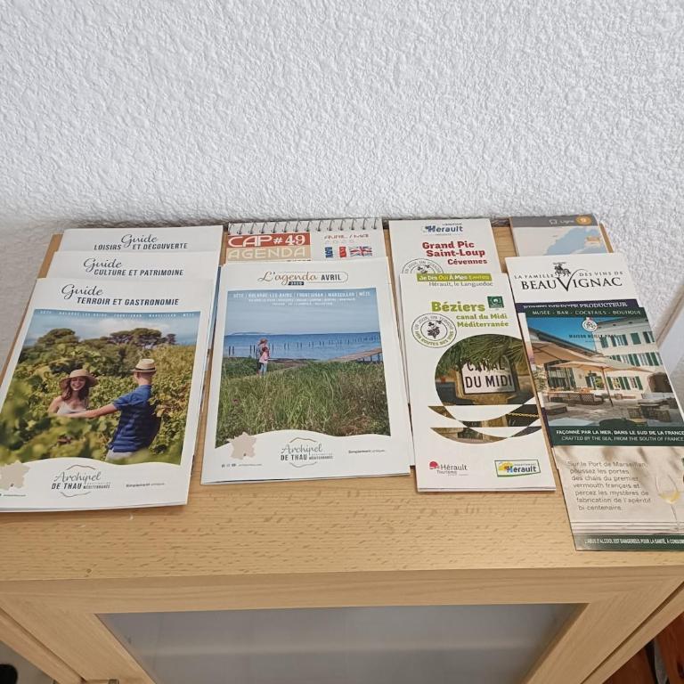 Maison climatisée au bord de l'étang de Thau - résidence avec piscine - Appartement 2 Chambres avec Balcon et Terrasse - 34