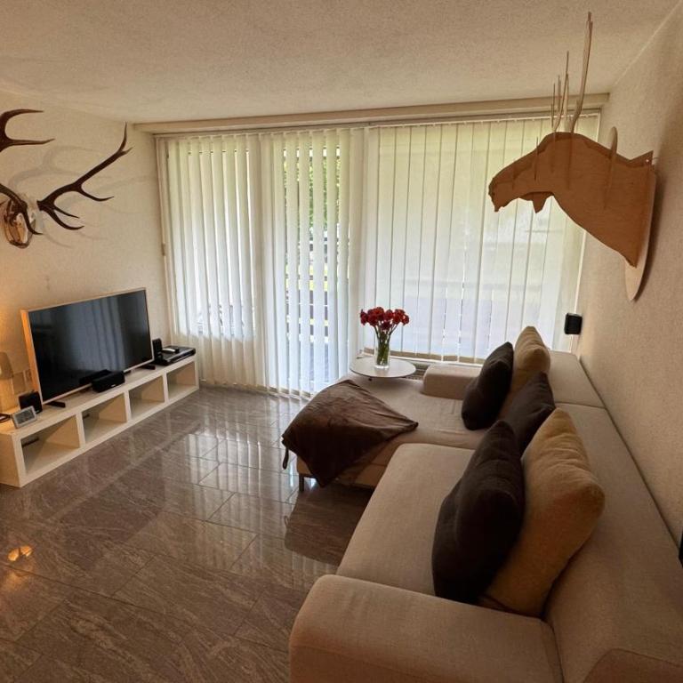 Stylish Alpine Studio in Davos, Wifi & Netflix - Apartment mit 1 Schlafzimmer - 6