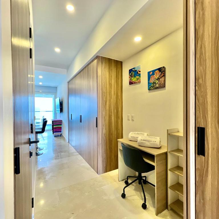 Vista Azul Sleek beachfront 1-bedroom condo with stunning bay views - Apartamento de 1 dormitorio - 12
