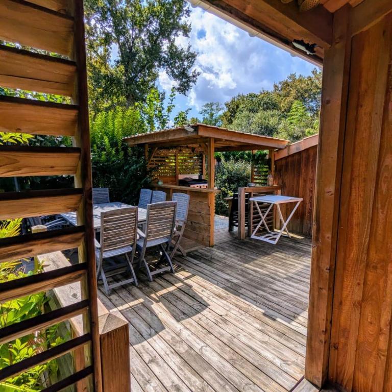 Bassin d'Arcachon - Chalet VIP 5 personnes - Chalet 3 Chambres - 25