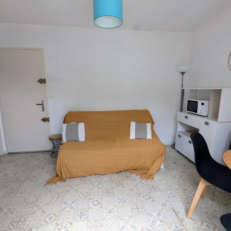 T2 climatisé avec terrasse à 200m de la plage - Apartamento de 1 dormitorio - 13