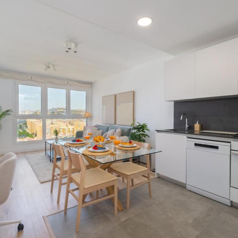 XPCE URBAN 19 MALAGA SKYLINE-Parking Free - Apartamento de 1 dormitorio - 4