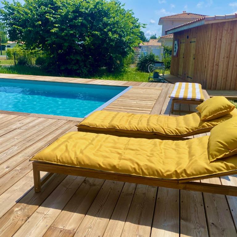 Belle Villa Terra Mare classée 4 étoiles entre océan et bassin - Villa avec Piscine Privée - 87