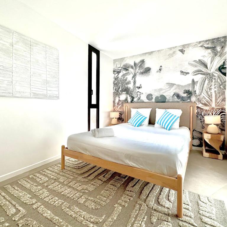 Théoule - Refait à neuf - 6 personnes - Parking - Clim - Appartement 2 Chambres - 12