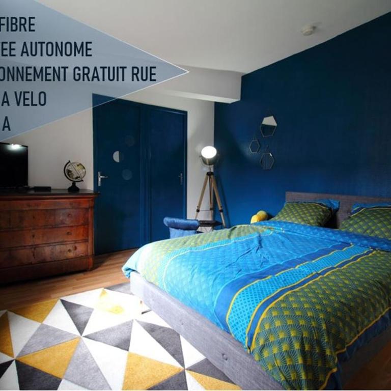 T1 charme, calme, Fibre, Proche bords de Loire - Apartment mit 1 Schlafzimmer - 1