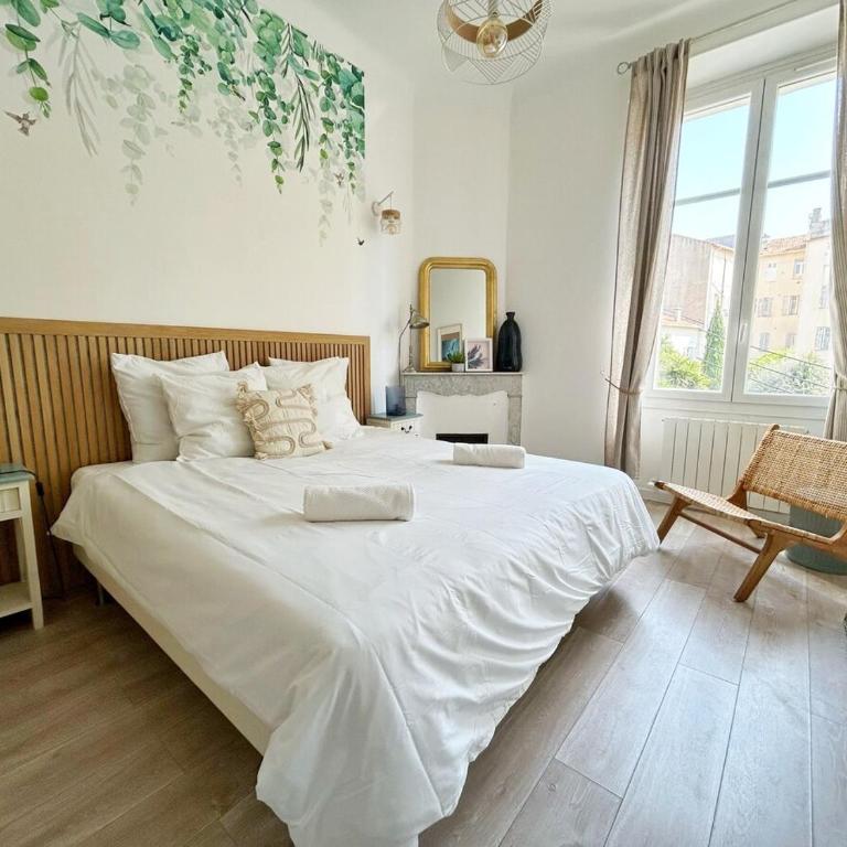 RF108 Spacious 3-room Centre Cannes - Appartement 2 Chambres - 5