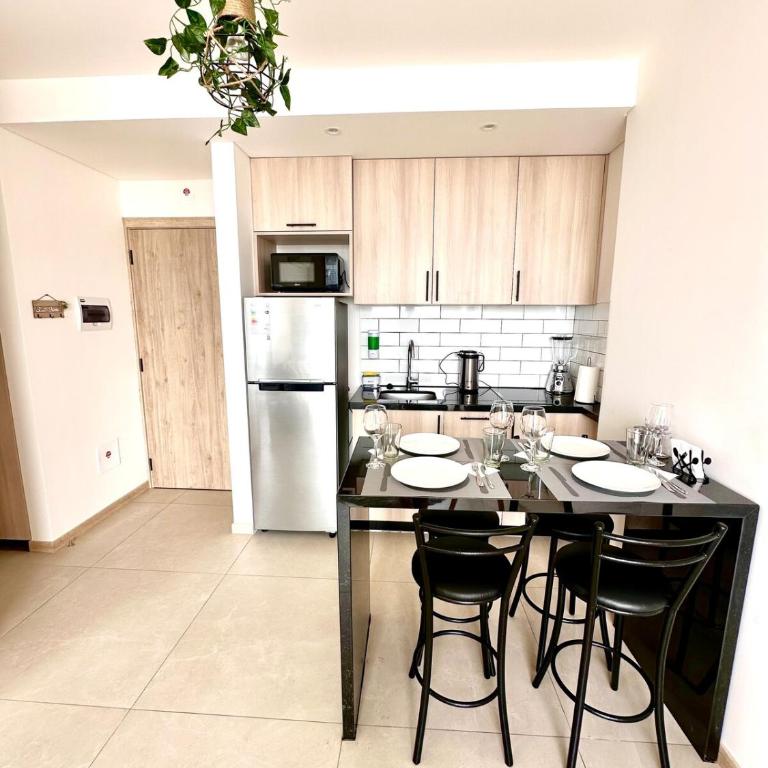 Hermoso depto a estrenar,piscina,sauna,áreas verdes - Apartamento de 1 dormitorio - 33