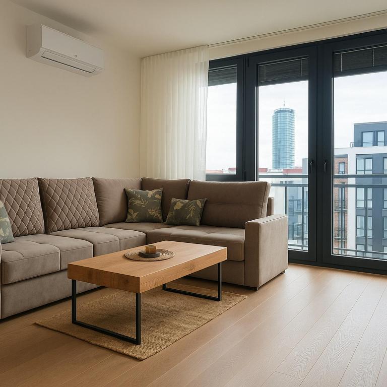 Belgrade Waterfront Luxury Nomad Apartments - Apartman sa 1 Spavaćom Sobom, Balkonom i Pogledom na Grad - 9