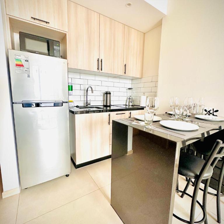 Hermoso depto a estrenar,piscina,sauna,áreas verdes - Apartamento de 1 dormitorio - 8