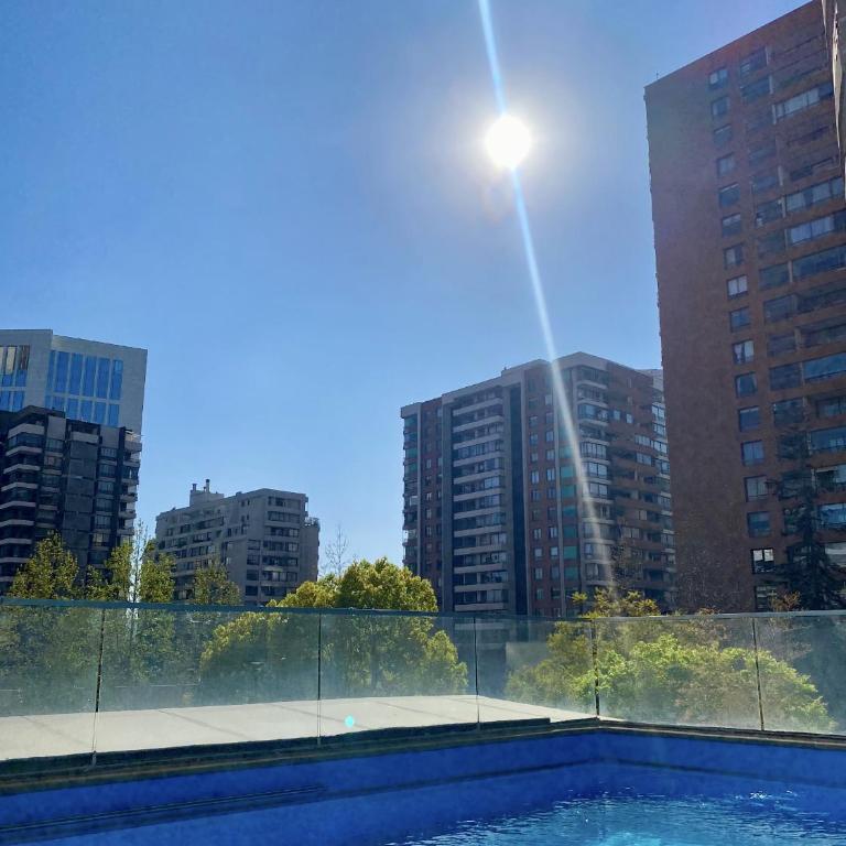 Studio Las Condes, Aire acondicionado, Gym, Piscina - Apartamento de 1 dormitorio - 18