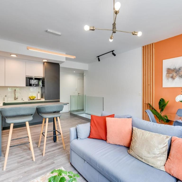 Modern Unit 5 mins walk to Historical - Apartamento Deluxe de 2 dormitorios con vistas al jardín - 8