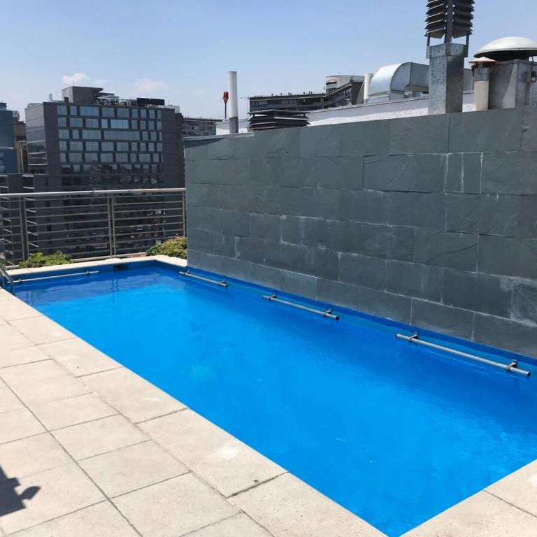 Estupendo estudio sector tranquilo y turístico a pasos del metro, Providencia - Apartamento de 1 dormitorio - 5