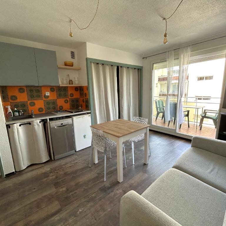 Studio cabine 4 personnes avec climatisation et parking - FR-1-837-20 - Monolocale - 1