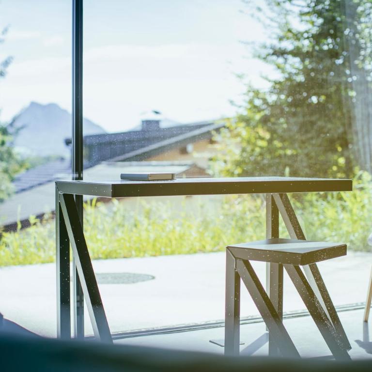 haus und hof - Design Apartments im Salzkammergut - Apartment mit 2 Schlafzimmern und Gartenblick - 9