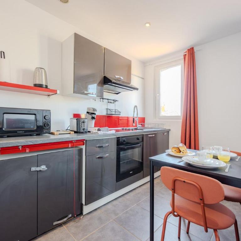 Azur Ambroise La seyne-sur-mer - Apartment mit 1 Schlafzimmer mit Stadtblick - 8