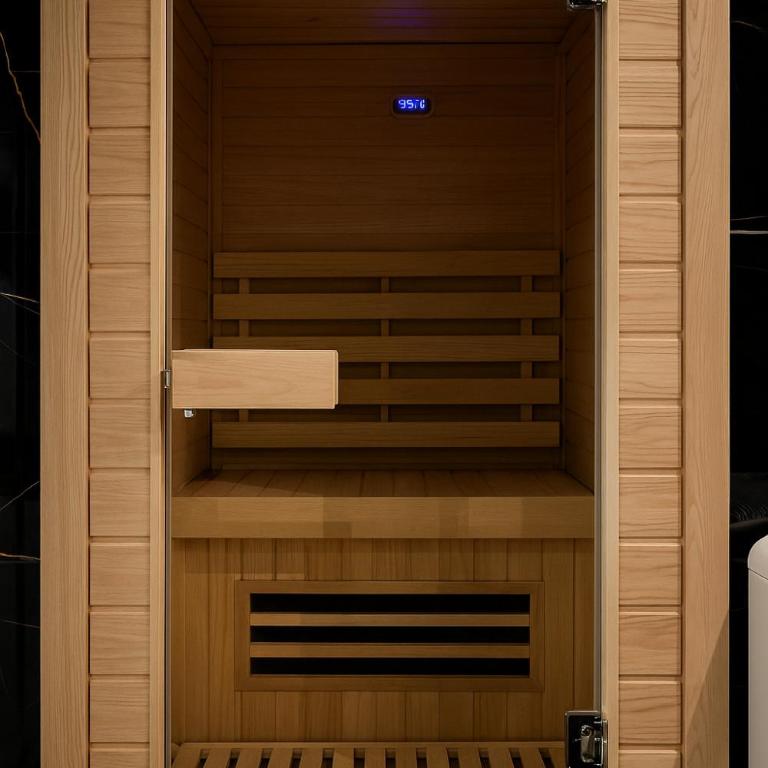 Nuit Dans les Étoiles - Spa Balnéo & Sauna Privé - Appartement Supérieur avec Sauna - 9