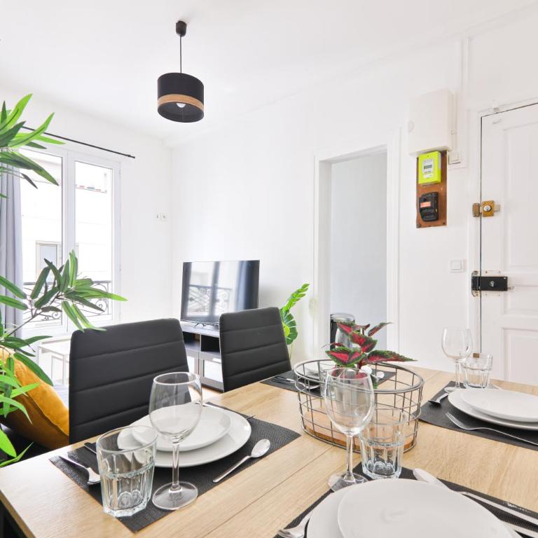 Heart of Paris 1BR-6P Tour Eiffel Free Netflix - Appartement 1 Chambre - 5